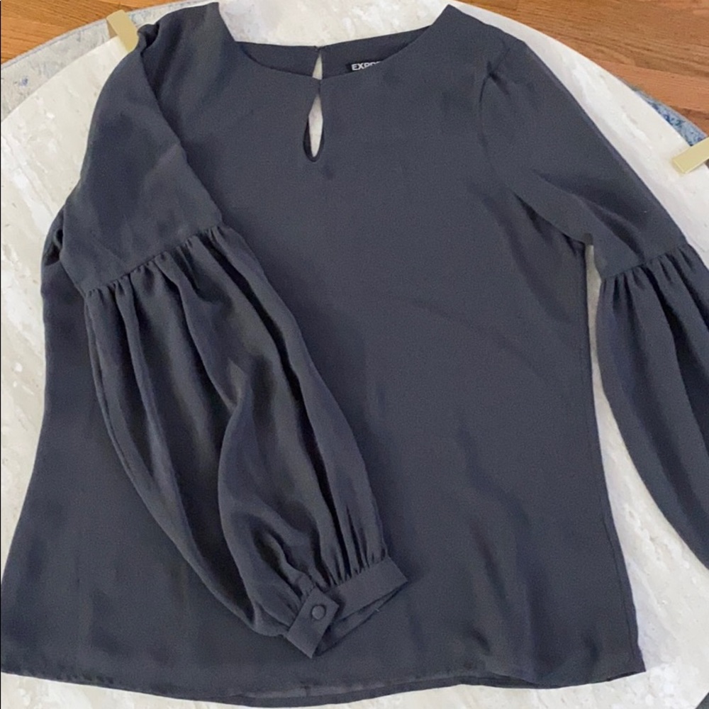 Gray Express Blouse